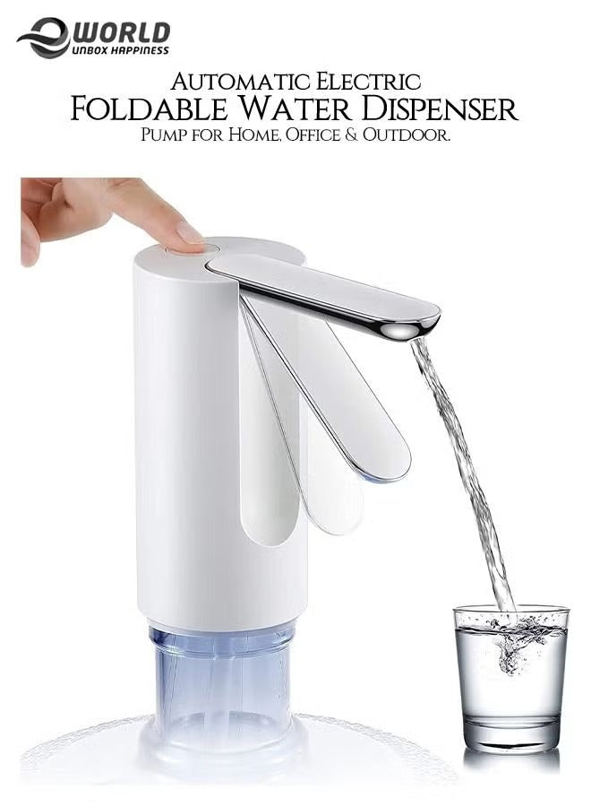 💧 Smart Foldable Water Dispenser Pump with Digital Display